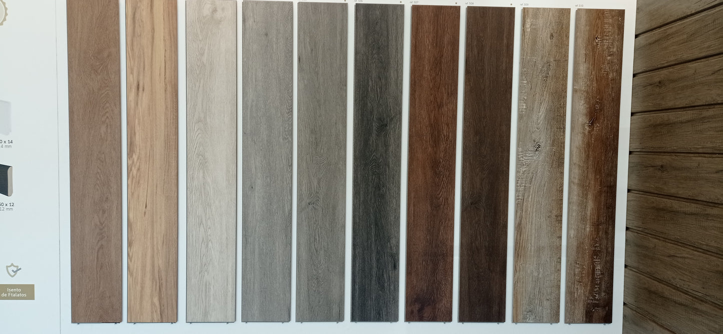 Revêtement de sol en lames vinyle SPC (Clipsable)